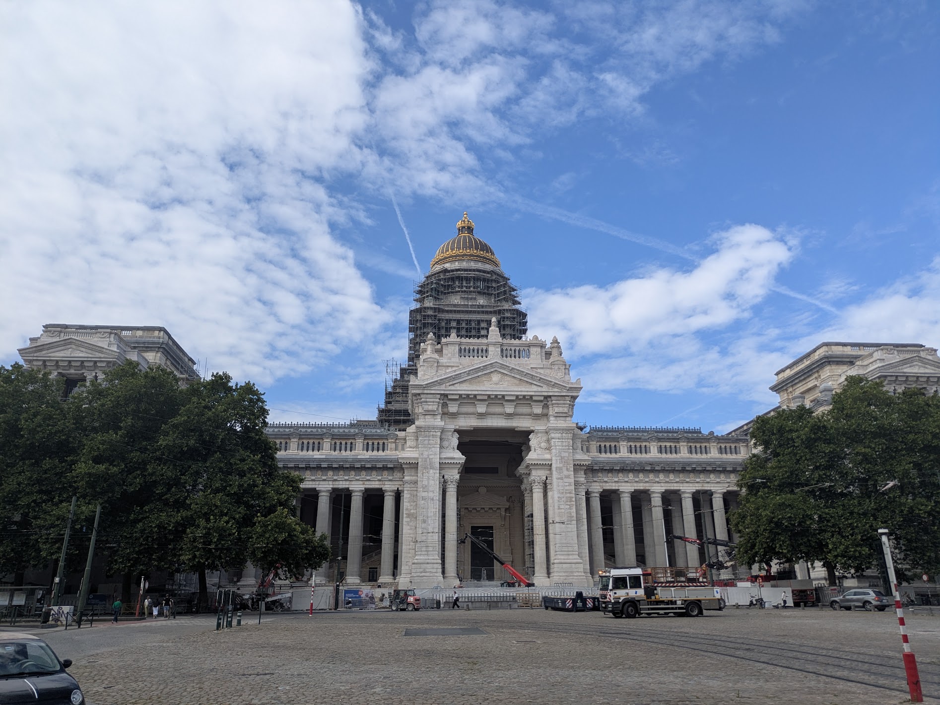 Justitiepaleis Brussel 2026: stellingen weg, volledig portret