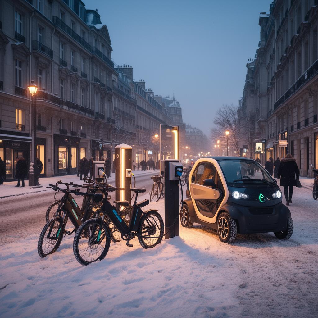 Winter Mobility 2025 Europe: e-bikes, micro-cars, trains